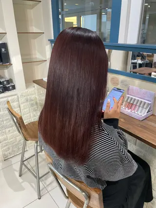 ロング カラー ♚Honoka♚ ヘアセットのヘアスタイル
