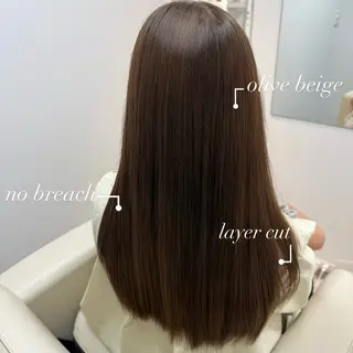 ロング カラー 秋元舞香 【髪質改善/カラー】のヘアスタイル