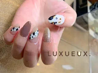 ネイル LUXUEUX春日店所属・LUXUEUX春日店 (ルクソー)のネイルデザイン