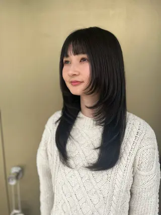 ロング カラー ヘアアレンジ 産休の為お休みです! 小島凜のヘアスタイル