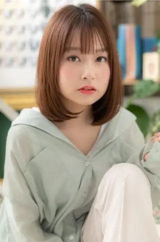 ミディアム 中野 雄介のヘアスタイル