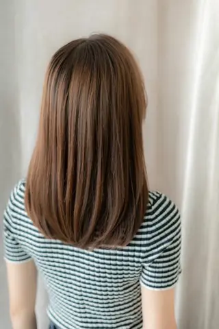 ロング カラー パーマ クセ毛解決💠艶髪 縮毛矯正💠棚村竜太のヘアスタイル