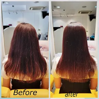 ロング 加納 和枝のヘアスタイル