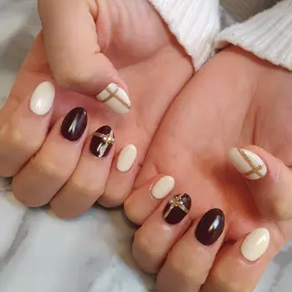 ネイル ジェヌインネイル 河内のネイルデザイン