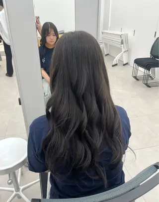 ロング カラー mit bytree MISAKI🎀のヘアスタイル