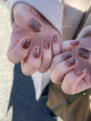 ネイル わたなべ ちかのネイルデザイン