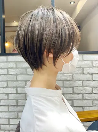 ショート 大人ショート特化/ カットモデル/表参道のヘアスタイル