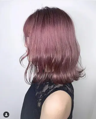 ミディアム カラー パーマ ヘアアレンジ メンズ キッズ ネイル マツエク・マツパ 女性専用サロン梅田 髪質改善カラーakiのヘアスタイル