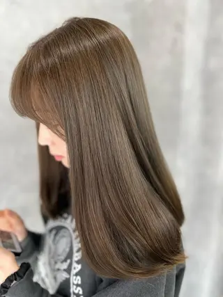 セミロング 松下 純也のヘアスタイル