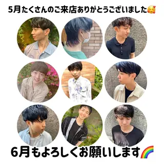 ショート カラー パーマ ヘアアレンジ メンズ CHIC share salon所属・ちこ .のヘアスタイル