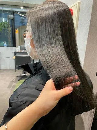 ロング カラー ナチュラル透明感🌱 小山美樹子のヘアスタイル