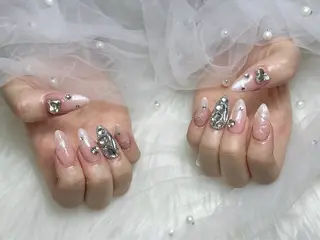 ネイル Eclat〔ｴｸﾗ〕 MOEKA𝜗𝜚*のネイルデザイン