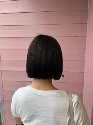 ショート ☁️彦坂唯有/ 透明感カラー☁️のヘアスタイル