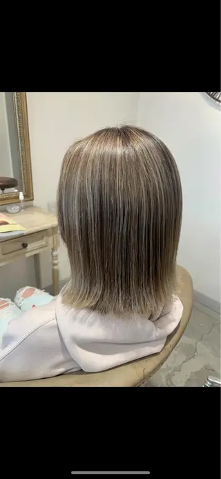 ショート カラー パーマ ヘアアレンジ メンズ キッズ ネイル マツエク・マツパ 韓国♡ハイライト ♡YURIのヘアスタイル
