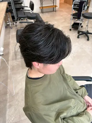 パーマ ✨メンズパーマ必見✨ 🫧メンズ専門ひびきのヘアスタイル