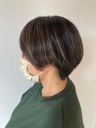 ショート 菅 翔太のヘアスタイル