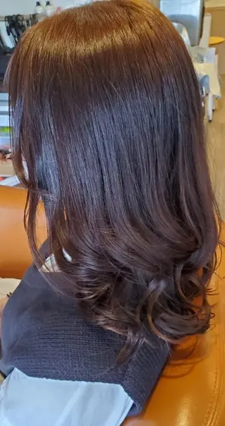 カラー ロング spa hair ark 富井直美のヘアスタイル