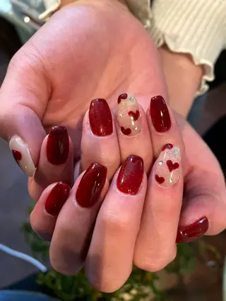 ネイル crystal ⭐︎ colorのネイルデザイン