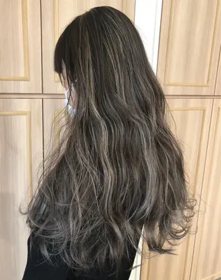 ロング カラー ヘアアレンジ 🌼圧倒的な口コミ数 BRAVE柏東口のヘアスタイル
