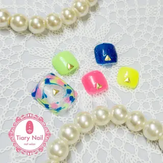 ネイル 💗🪽Tiary Nail🪽💗のネイルデザイン