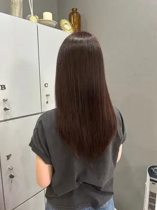 カラー yuasa rinaのヘアスタイル