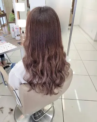 ロング カラー 羽エクステ🩷 🤍まき🤍のマツエク・マツパデザイン