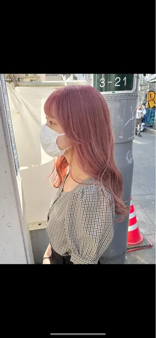 ロング カラー パーマ ヘアアレンジ メンズ キッズ ネイル マツエク・マツパ アイブロウ ブリーチ　ハイトーン 特化🌈フジタハルキのヘアスタイル