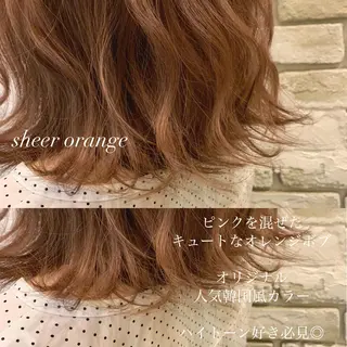 ショート カラー レイヤー/艶髪 🇰🇷Ryotaのヘアスタイル
