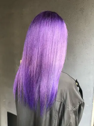 ロング カラー 店長　濱口 花菜　美髪整形のヘアスタイル