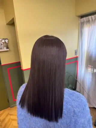 ロング カラー 米倉 麻衣のヘアスタイル