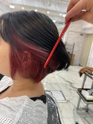 ショート 西野 蓮のヘアスタイル