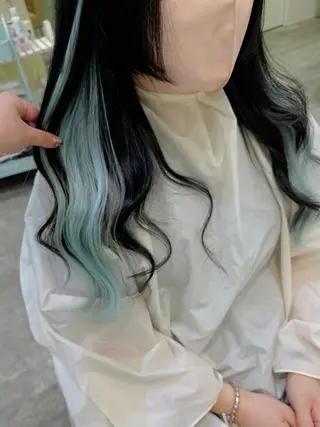 縮毛矯正/エクステ ヘアアレンジ/ひふみのヘアスタイル