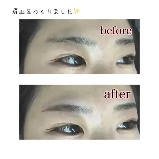 ショート ミディアム セミロング ロング カラー パーマ ヘアアレンジ ネイル マツエク・マツパ 眉毛サロン DUAL 恵比寿の眉毛・アイブロウイメージ