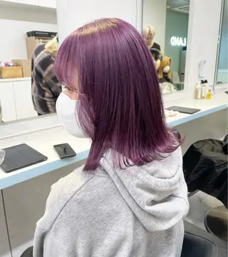 ミディアム 顔周りレイヤー/新宿 /モテ艶カラー/航介のヘアスタイル