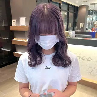 セミロング カラー 🎀🕊RION 🩰のヘアスタイル