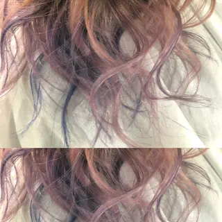 ミディアム 西村 雄二/エクステのヘアスタイル