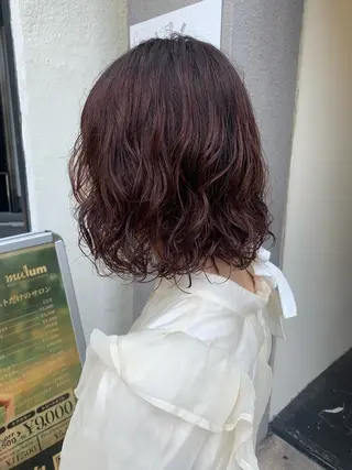 ミディアム Yuuki🌷名古屋 栄 カラー/ボブのヘアスタイル