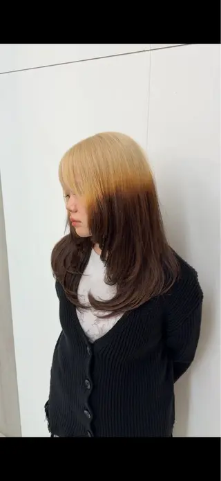 ロング カラー 小芝涼介/レイヤー /メンズパーマ✂️のヘアスタイル
