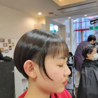 ショート 遠藤 史秋のヘアスタイル