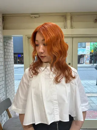 カラー 阿部  ことみ /パーマモデルのヘアスタイル