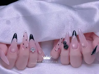 ネイル 長さだし専門店 M2　rikaのネイルデザイン