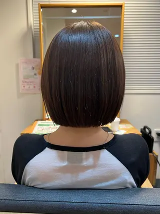 ミディアム 森 結輝のヘアスタイル