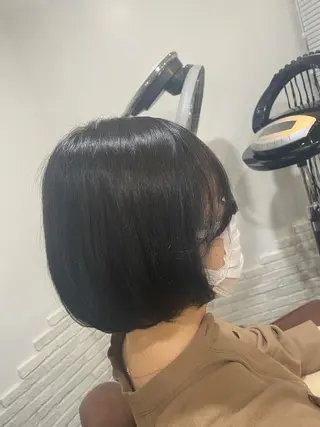 ミディアム カラー パーマモデル募集中 渥美翔人のヘアスタイル