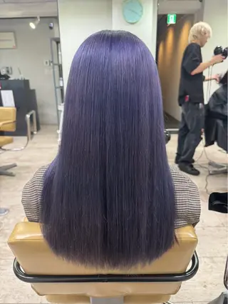 ロング カラー 💙 Tomoka💜のヘアスタイル