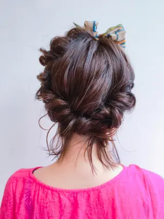 ヘアアレンジ 似合わせカット🌷関 郁美🌷のヘアスタイル