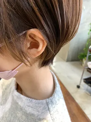 ショート カラー 齋藤 みさきのヘアスタイル