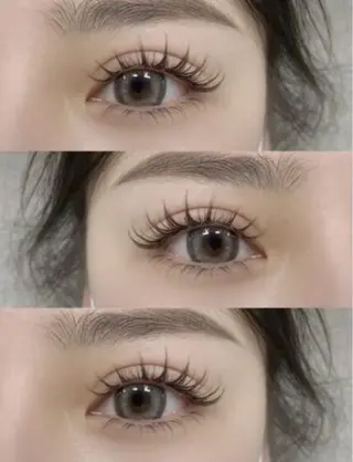 マツエク・マツパ 似合わせ ワンホン 束感まつ毛 西本町のマツエク・マツパデザイン