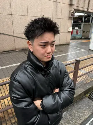 メンズ 【メンズパーマ専門】 質感職人/牧野成瀬のヘアスタイル