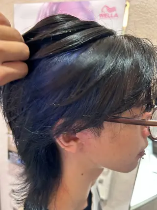 カラー メンズ 笠井 雅斗のヘアスタイル