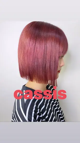 ショート カラー 🧡色落ちまで2度綺 麗なカラー🧡ヨシキのヘアスタイル